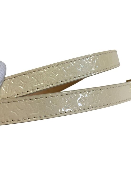Louis Vuitton M8489 Logo Gram 15 mm Reversible Belt White main image 6